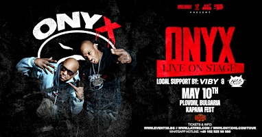 Imagem principal do evento ONYX Live in Plovdiv