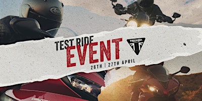 Image principale de April Test Ride Event - Triumph Cheltenham