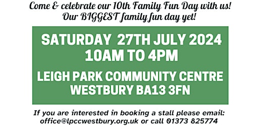 Westbury Family Fun Day & Food & Drink Festival primary image