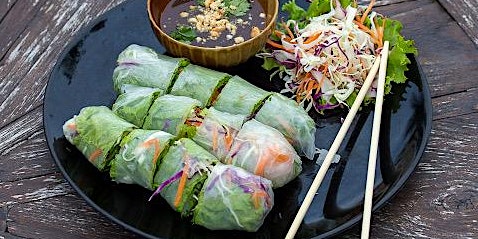 Primaire afbeelding van “Cooking with class”- Asian Spring Rolls