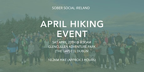 APRIL HIKE EVENT SOBER SOCIAL IRELAND