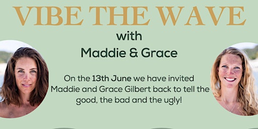 Imagem principal do evento Vibe the Wave with Maddie & Grace