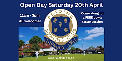 Imagem principal do evento Reading Bowling Club Open Day