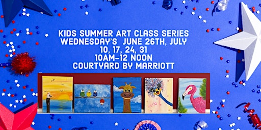Imagem principal de Kids Summer Art Class Series