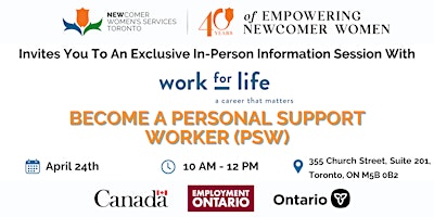 Information Session : Work For Life primary image