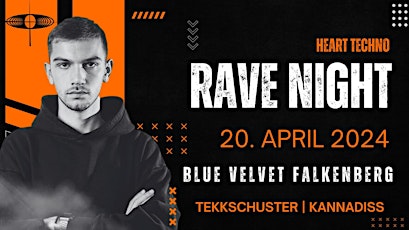 Rave Night @ Blue Velvet Falkenberg w./ Tekkschuster, Kannadiss, Scotch & S