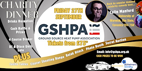 2024 Ground Source Heat Pump Association's Charity Dinner