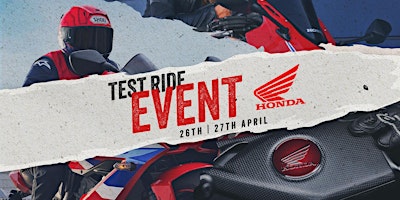 Image principale de April Test Ride Event - Blade Honda Swindon