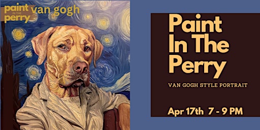 Imagem principal do evento Paint In The Perry - Van Gogh