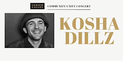 Kosha Dillz Community Unity Concert primary image