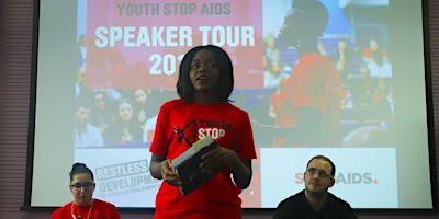 Primaire afbeelding van Shifting Power to Save Lives: The Youth Stop AIDS Speaker Tour (GLASGOW EVENT)
