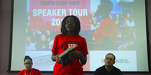 Imagem principal do evento Shifting Power to Save Lives: The Youth Stop AIDS Speaker Tour (GLASGOW EVENT)