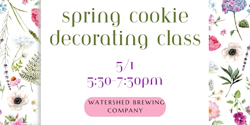 Hauptbild für Spring Cookie Decorating Class