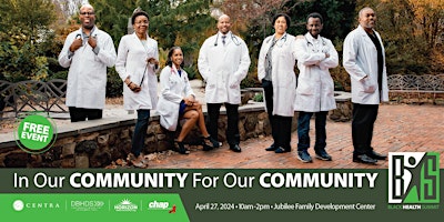 Primaire afbeelding van In Our COMMUNITY For Our COMMUNITY: Black Health Summit