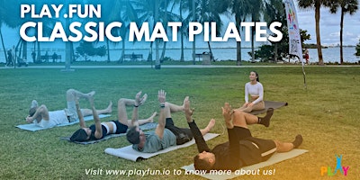 Imagem principal do evento Join Our Classic Mat Pilates Class in Miami @5vETJz8TKxhFJp0TOzP8
