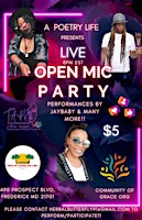 A Poetry Life presents "Open Mic Party" primary image