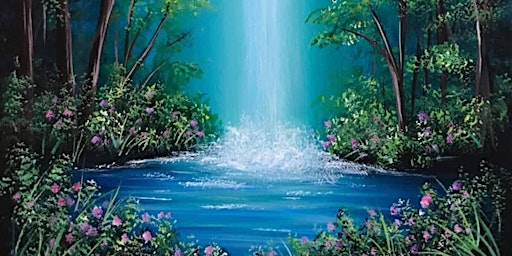 Immagine principale di Spring Falls, a PAINT & SIP EVENT with Lisa 
