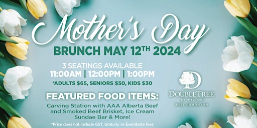 Image principale de Mother's Day Brunch - 11am Seating