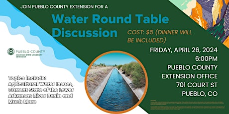 Water Round Table Discussion