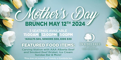 Mother's Day Brunch - 1:00pm Seating primary image