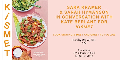 Primaire afbeelding van Sara Kramer and Sarah Hymanson in Conversation for Kismet