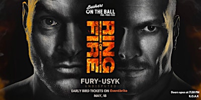 Primaire afbeelding van Tyson Fury vs Oleksandr Usyk - Watch Party