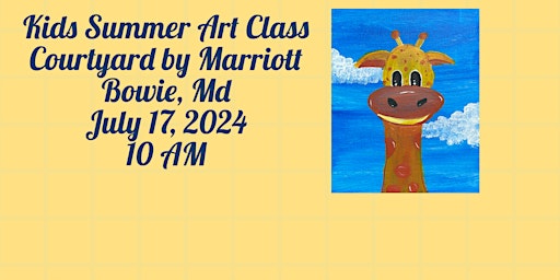 Image principale de Kids Summer Art Class
