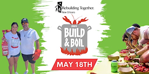 Imagem principal do evento Rebuilding Together New Orleans' 5th Annual Build and Boil