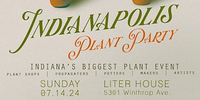 Immagine principale di Indianapolis Plant Party 