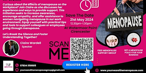 Imagem principal de Menopause Awareness at Work!