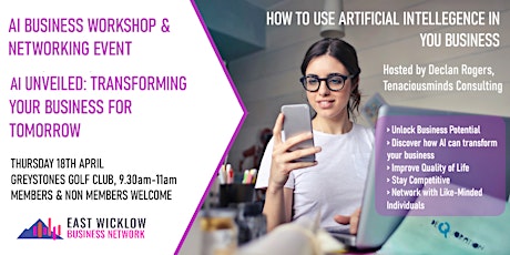 AI Unveiled: Transforming Your Business for Tomorrow primary image