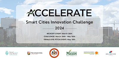 Primaire afbeelding van Finale Live Pitch Event - Accelerate Smart Cities Innovation Challenge