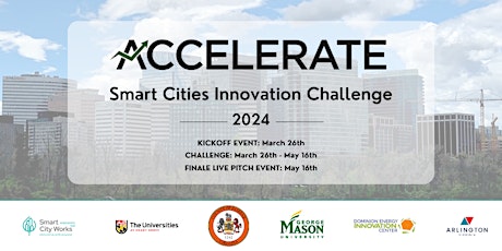 Finale Live Pitch Event - Accelerate Smart Cities Innovation Challenge