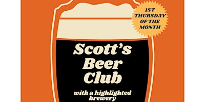 Imagem principal do evento Scott's May Beer Club