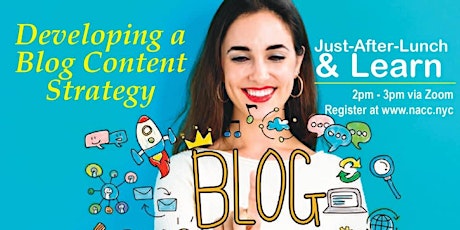 Lunch & Learn -Developing a Blog Content Strategy