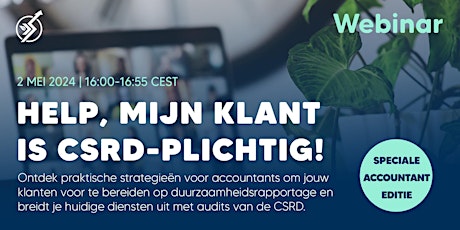 Help, Mijn Klant Is CSRD-Plichtig!