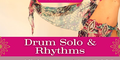 Hauptbild für Belly Dance Workshop "Drum Solo & Rhythms"