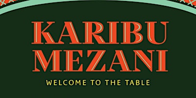 Karibu Mezani (Welcome to the table)  primärbild