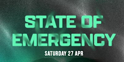 Image principale de STATE OF EMERGENCY - SILVA LIVE | DJ FINESSE DJ JIMAH