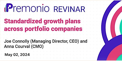 Imagem principal do evento Standardized growth plans across portfolio companies