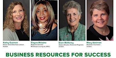 Primaire afbeelding van Middlesex County presents:  Business Resources for Success