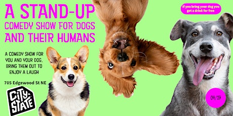 A stand-up comedy show for dogs and their humans