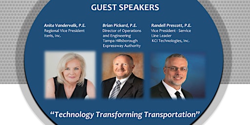 Imagen principal de ASHE Tampa Bay - April Luncheon - Technology Transforming Transportation