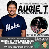 Imagem principal do evento An Evening with Hawaii Comedian Augie T