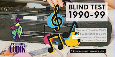 Image principale de Blind test 1990-99