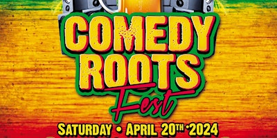 Imagem principal do evento Comedy Roots Festival on April 20, 2024 at Bolt Brewery La Mesa, 3pm to 8pm