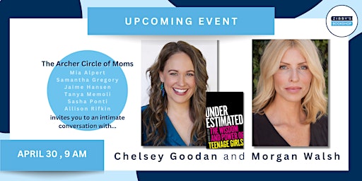 Image principale de Author event! Archer Circle of Moms presents Chelsey Goodan + Morgan Walsh!
