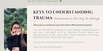 Primaire afbeelding van Understanding the Keys to Trauma