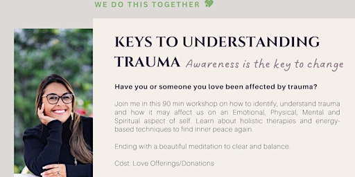 Hauptbild für Understanding the Keys to Trauma