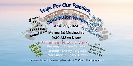 Celebration Women Spring 2024 - Hope for Our Families, Parenting 3 Views